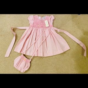 Fantaisie Kids Girls 2 pc Pink Dress and crossbody purse Size 2T - New with tags